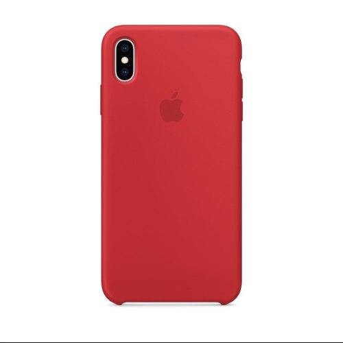 Чохол Apple Silicone Case 1:1 для iPhone X, Red