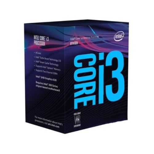 Процесор Intel Core™ i3-8100 (BX80684I38100) Intel UHD 630, s1151, 4 ядpa, 3.60GHz, Box