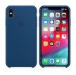 Чохол Apple Silicone Case 1:1 для iPhone X/Xs, Blue Cobalt
