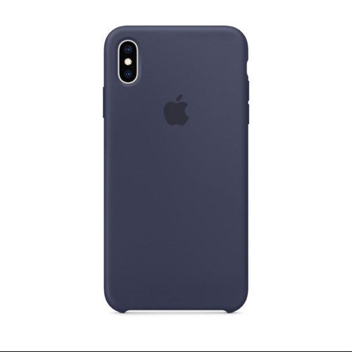 Чохол Apple Silicone Case 1:1 для iPhone X/Xs, Midnight Blue