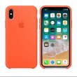 Чохол Apple Silicone Case 1:1 для iPhone X, Spicy Orange