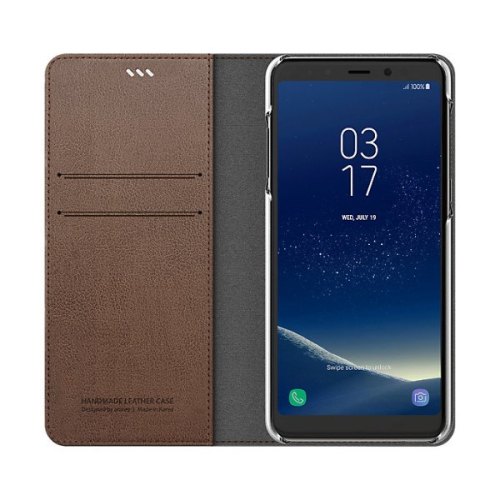 Чохол Samsung A8 2018 (A530) Araree, GP-A530KDCFAAE, Flip Wallet Leather Cover, Saddle Brown