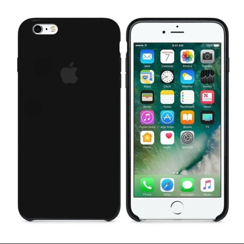 Чохол Apple Silicone Case для iPhone 6 / 6S Black