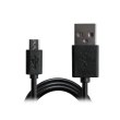 Кабель Grand-X USB-micro USB PM01B 2,1A, 1m, Giftbox, Black