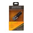 Автомобільний зарядний пристрій Grand-X CH-25 (2USB 5V 2.4A, 12-24V + кабель microUSB 1,0 м), color Black (CH-25BM)