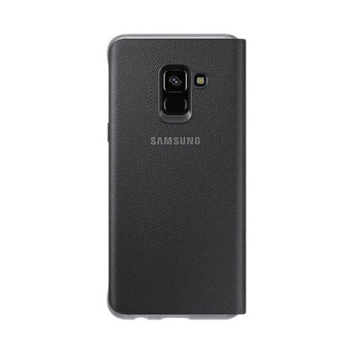 Чохол Samsung A8 2018 (A530) EF-FA530PBEGRU, Neon Flip Cover, Black