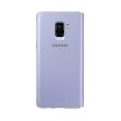 Чохол Samsung A8 2018 Plus (A730) EF-FA730PVEGRU, Neon Flip Cover, Orchid Grey