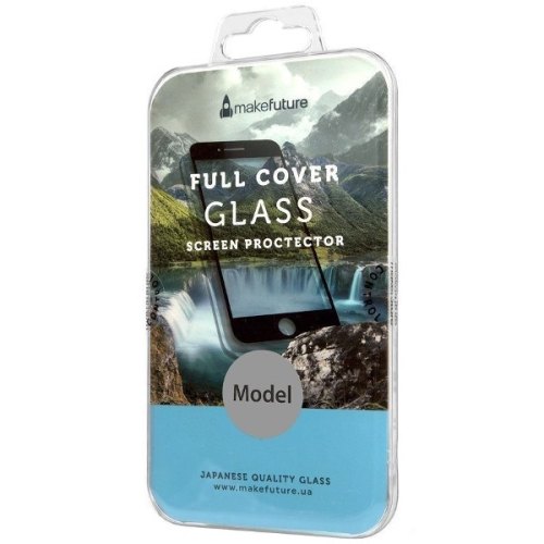 Захисне скло  MakeFuture Full Cover для Huawei P8 Lite (2017) Black