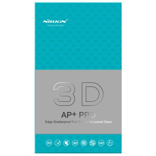 Захисне скло NILLKIN Glass Screen (AP+) для iPhone X (3D) Black