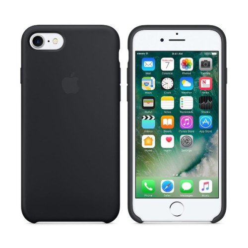 Чохол Silicon Case Apple iPhone 7/8 Black ORIGINAL