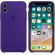 Чохол Silicon Case Apple iPhone X Ultra Violet ORIGINAL
