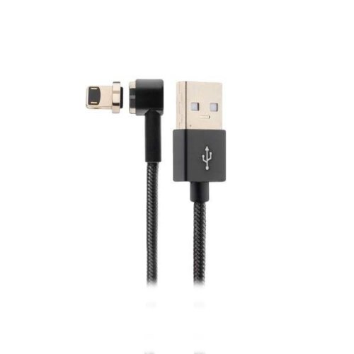 Кабель HOCO U20 Magnetic for lightning 1м (Black)