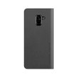 Чохол Samsung A8 2018 Plus (A730), GP-A730KDCFAAB, Flip Wallet Leather Cover, Charcoal gray