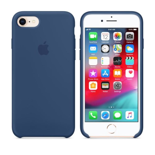 Чохол Apple Silicone Case для iPhone 7/8, Blue Cobalt