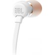 Навушники з мікрофоном (гарнітура), JBL T110 (JBLT110WHT) White