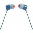 Навушники з мікрофоном (гарнітура), JBL T110 (JBLT110BLU) Blue
