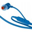 Навушники з мікрофоном (гарнітура), JBL T110 (JBLT110BLU) Blue