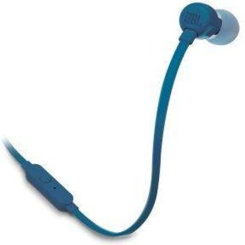 Навушники з мікрофоном (гарнітура), JBL T110 (JBLT110BLU) Blue