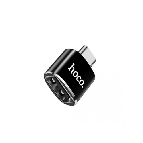 Перехідник Hoco UA5 (Type-C to USB), Black