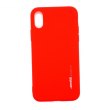 Накладка силіконова SMTT iPhone X/XS Red
