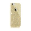 Накладка силіконова Glitter cover case для iPhone 5 / 5s / SE Gold