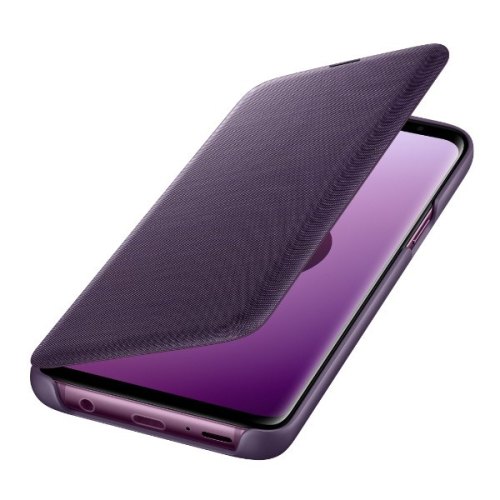 Чохол Samsung G965 (S9+) EF-NG965PVEGRU LED View Cover, Orchid Gray
