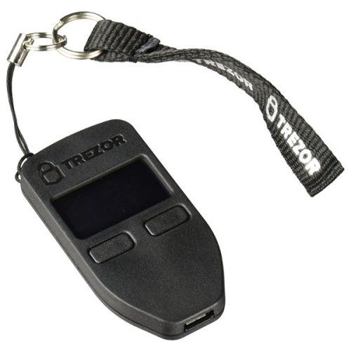 Апаратний гаманець для криптовалюти Trezor Black New