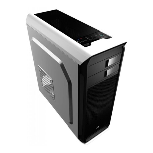 Корпус AeroCool AERO 500 (White) (ACCM-PA02014.21) Miditower, ATX, Micro - ATX, Mini - ATX, без блоку живлення, 1 x USB 3.0, 2 x Audio (мікрофон, наву