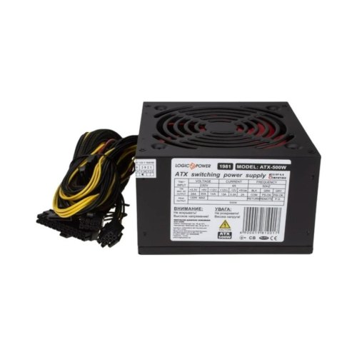 Блок живлення LogicPower ATX-550W (LP1981) 500Вт