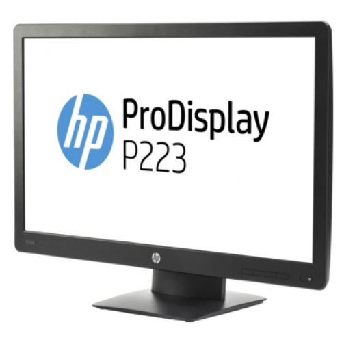 Монітор HP ProDisplay P223 (X7R61AA) 21.5', VA, 1920 х 1080, матове, 16:9, DisplayPort, VGA, 100х100 мм, 8мс, 0.248, чорний
