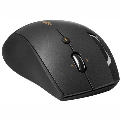 Мишка бездротова, Rapoo 7800p Gray, бездротова (радіо), USB-нано, USB, BOX, лазерна