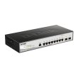 Комутатор D-Link DGS-1210-10/ME/B1 8x1GE, 2xSFP, Smart