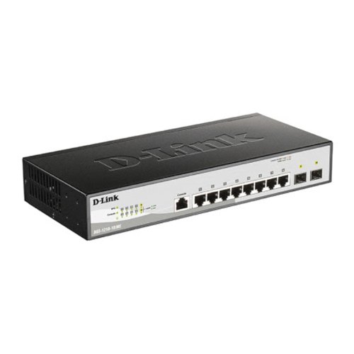 Комутатор D-Link DGS-1210-10/ME/B1 8x1GE, 2xSFP, Smart