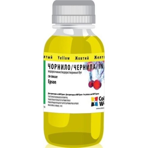 Чорнило ColorWay Epson SP R270/290 RX500 TX650 Yello (EW650Y) 100 мл