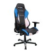 Крісло для геймерів DXRACER DRIFTING OH/DM61/NWB (чорне/біло-голубі вставки)PU шкіра, метал основа