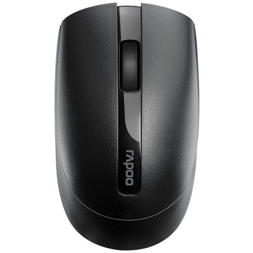 Мишка бездротова, Rapoo (M17), стандартна, оптична, Black