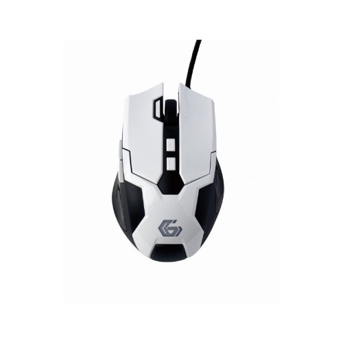 Мишка дротова, Gembird MUSG-04 USB Black/White (MUSG-04)