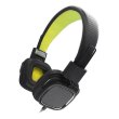 Навушники з мікрофоном (гарнітура), ігрові, Gemix Clarks black/green
