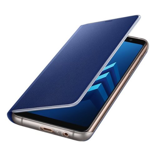 Чохол Samsung A8 2018 Plus (A730) EF-FA730PLEGRU, Neon Flip Cover, Blue