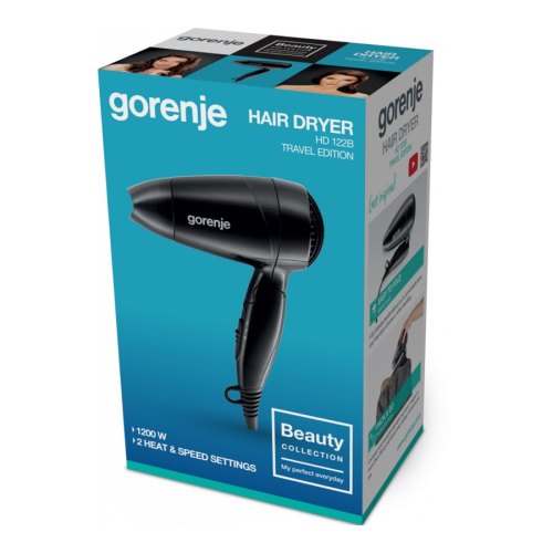 Фен Gorenje HD122B / 1200 Вт/ компактний