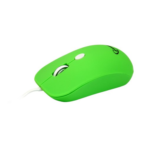 Мишка дротова, Gembird MUS-102-G USB, стандартна, оптична, 3кн, Зелена