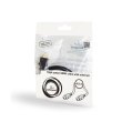 Кабель HDMI - HDMI, 450см, Cablexpert (CC-HDMI4L-15), v1.4, позолочені конектори, 4.5м