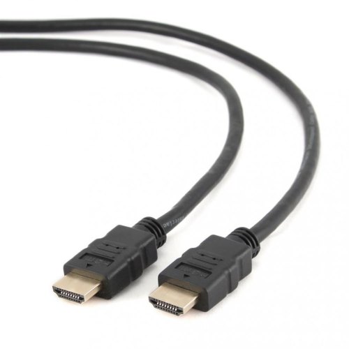 Кабель HDMI - HDMI, 100см, Cablexpert (CC-HDMI4L-1M), v1.4, позолочені конектори, 1м