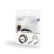 Кабель HDMI - HDMI, 100см, Cablexpert (CC-HDMI4L-1M), v1.4, позолочені конектори, 1м