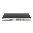 Комутатор D-Link DXS-1100-16TC 12x10GBaseT, 2x10GBaseT/SFP+ Combo, EasySmart