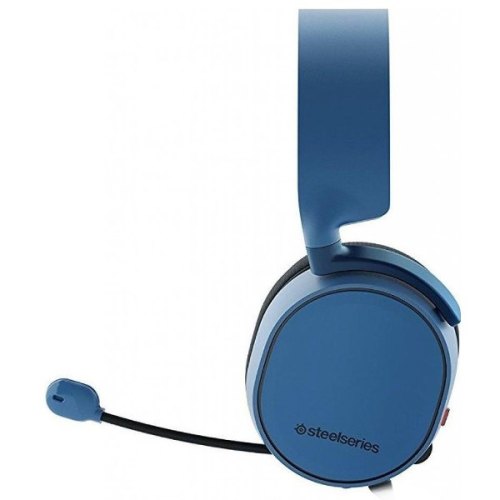 Гарнітура дротова, повнорозмірна, закрита, SteelSeries Arctis 3 Boreal Blue (61436)