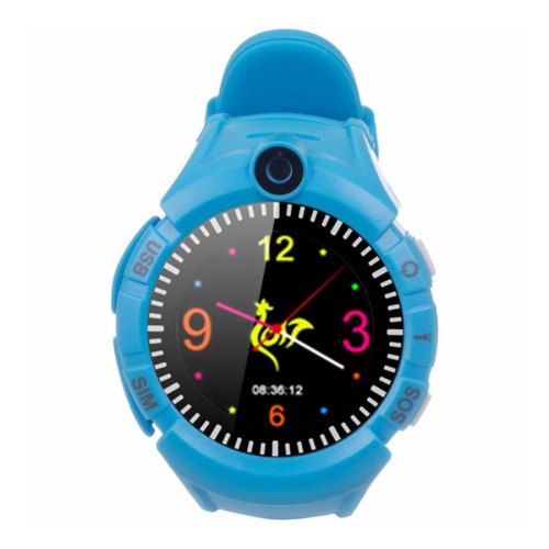 Смарт-годинник дитячий (GPS Tracker) Ergo Color C010 (Blue)