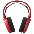 Гарнітура дротова, повнорозмірна, закрита, SteelSeries Arctis 3 Solar Red (61435)