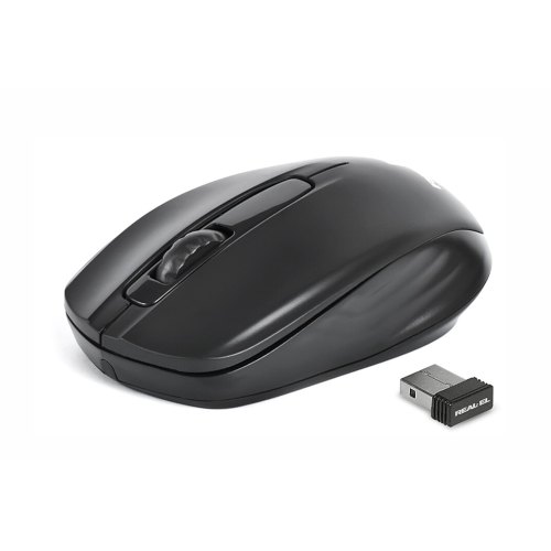 Мишка REAL-EL RM-304 Black