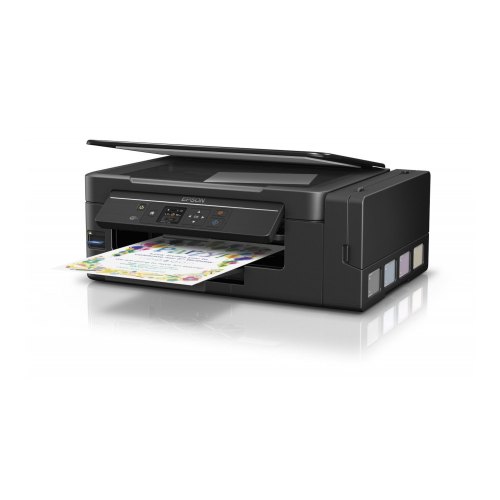 Багатофункціональний пристрій EPSON L3070 Фабрика печати c WI-FI (C11CF47405) струменева, кольорова, A4, 5760 x 1440, планшетний, USB
